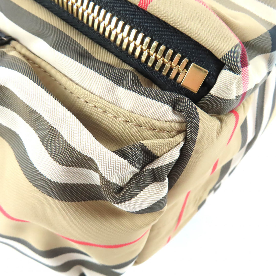 Pristine BURBERRY Backpack Â· Daypack Nova Check Pattern beige polyamide 8032709