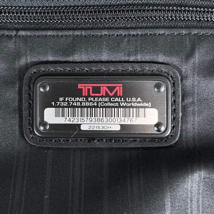 Pristine TUMI Boston bag Large Soft Travel Satchel 2-way TSA lock included
