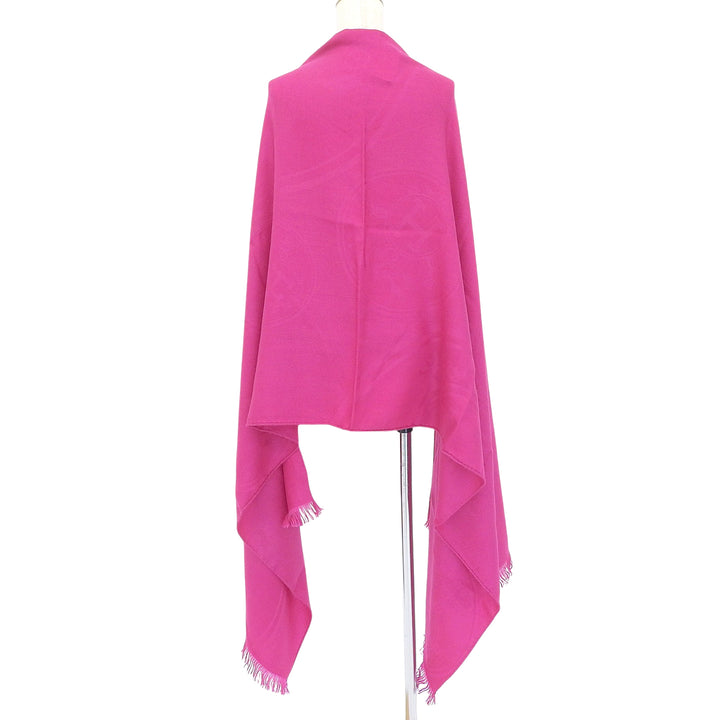 Pristine HERMES Stall Etoile New Libris pink cashmere Women