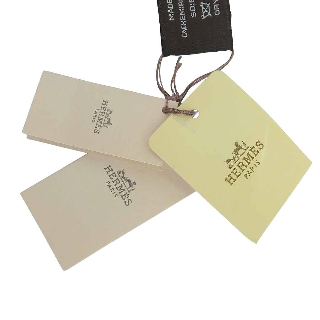 Pristine HERMES Stall Etoile New Libris pink cashmere Women