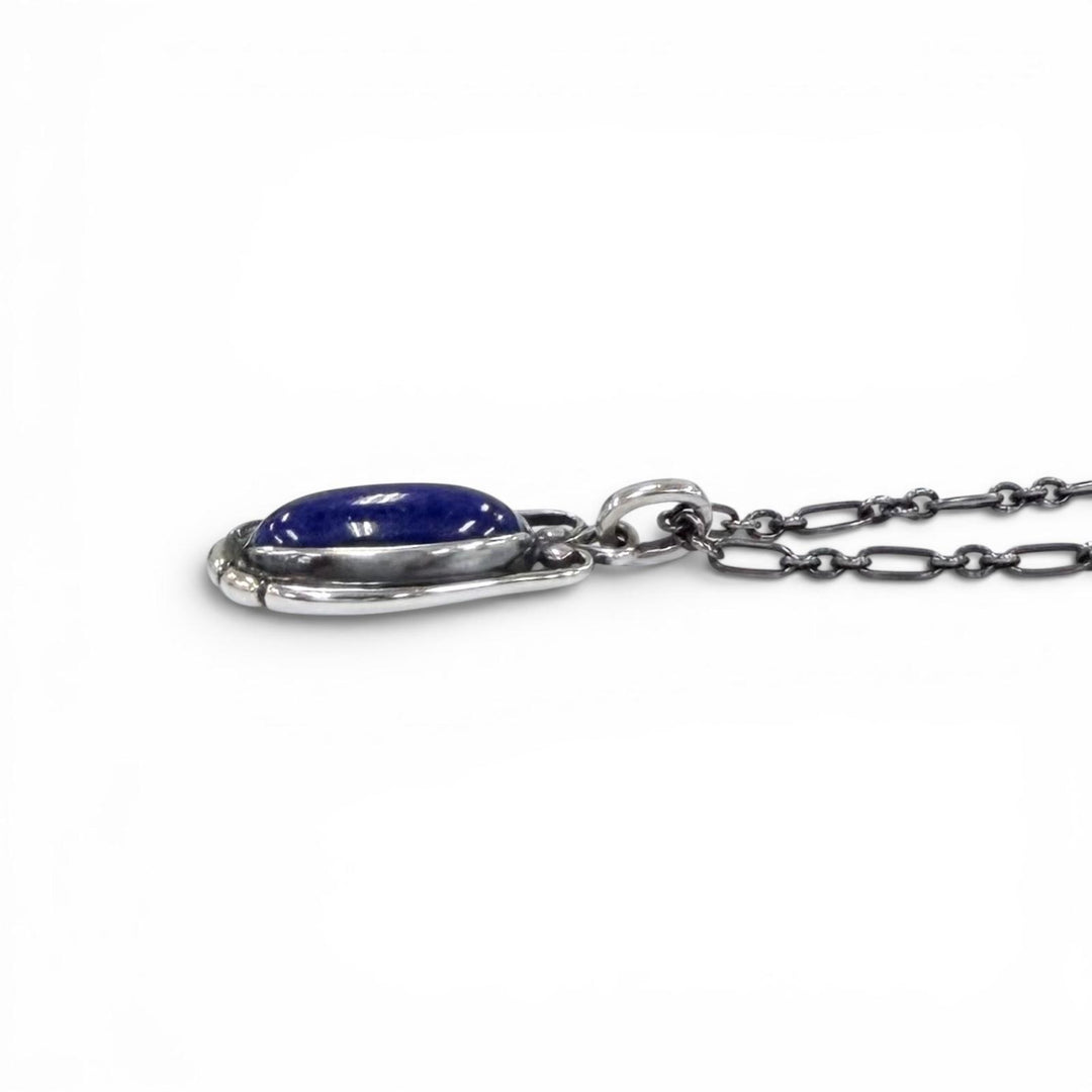 Excellent Georg Jensen Necklace Heritage Collection 2009 ear pendant Silver 925