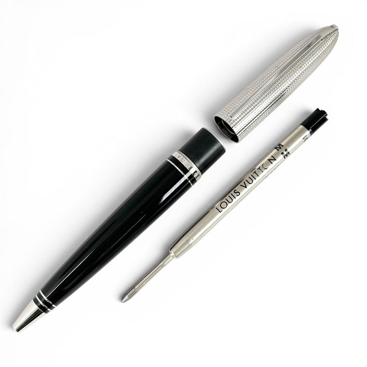 Excellent LOUIS VUITTON Ballpoint pen Dog Tracker Twist type black mens
