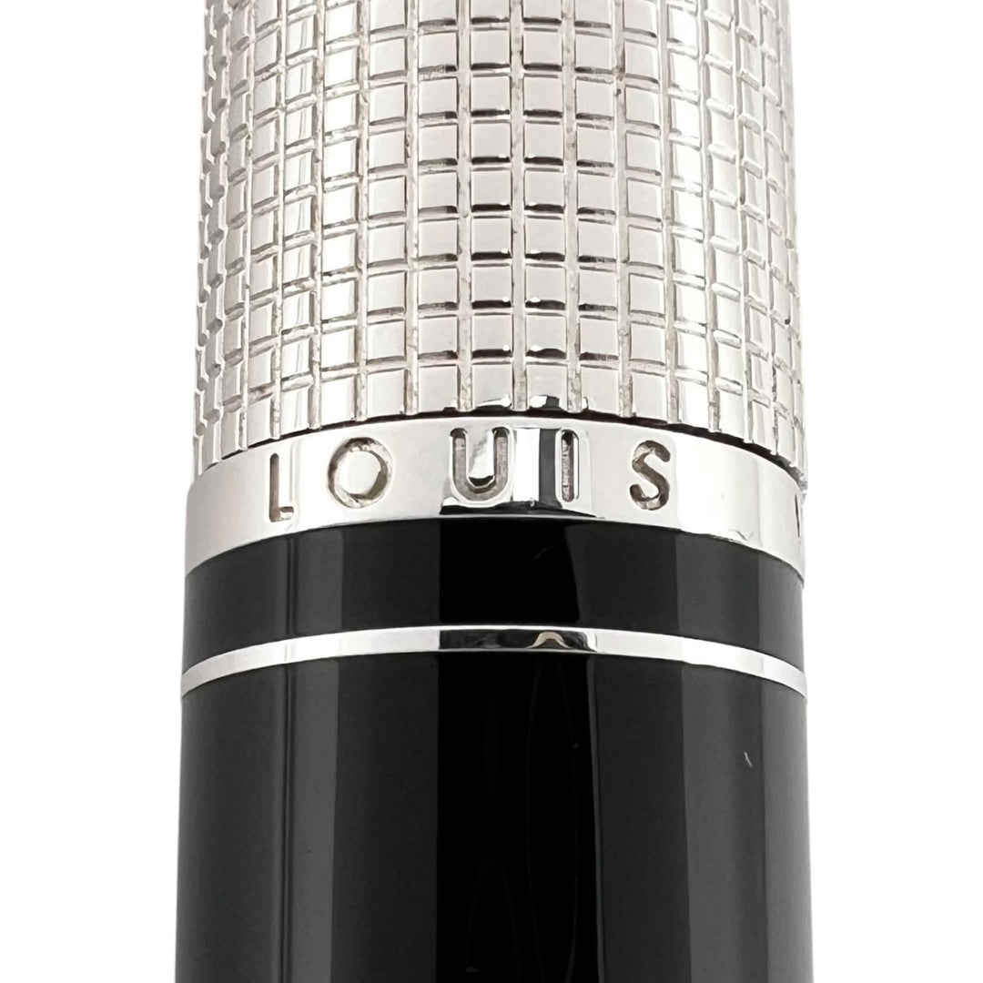 Excellent LOUIS VUITTON Ballpoint pen Dog Tracker Twist type black mens
