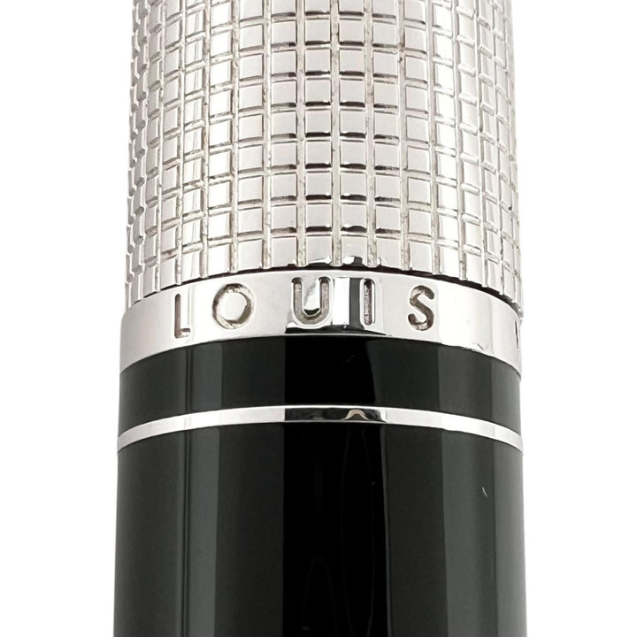 Excellent LOUIS VUITTON Ballpoint pen Dog Tracker Twist type black mens