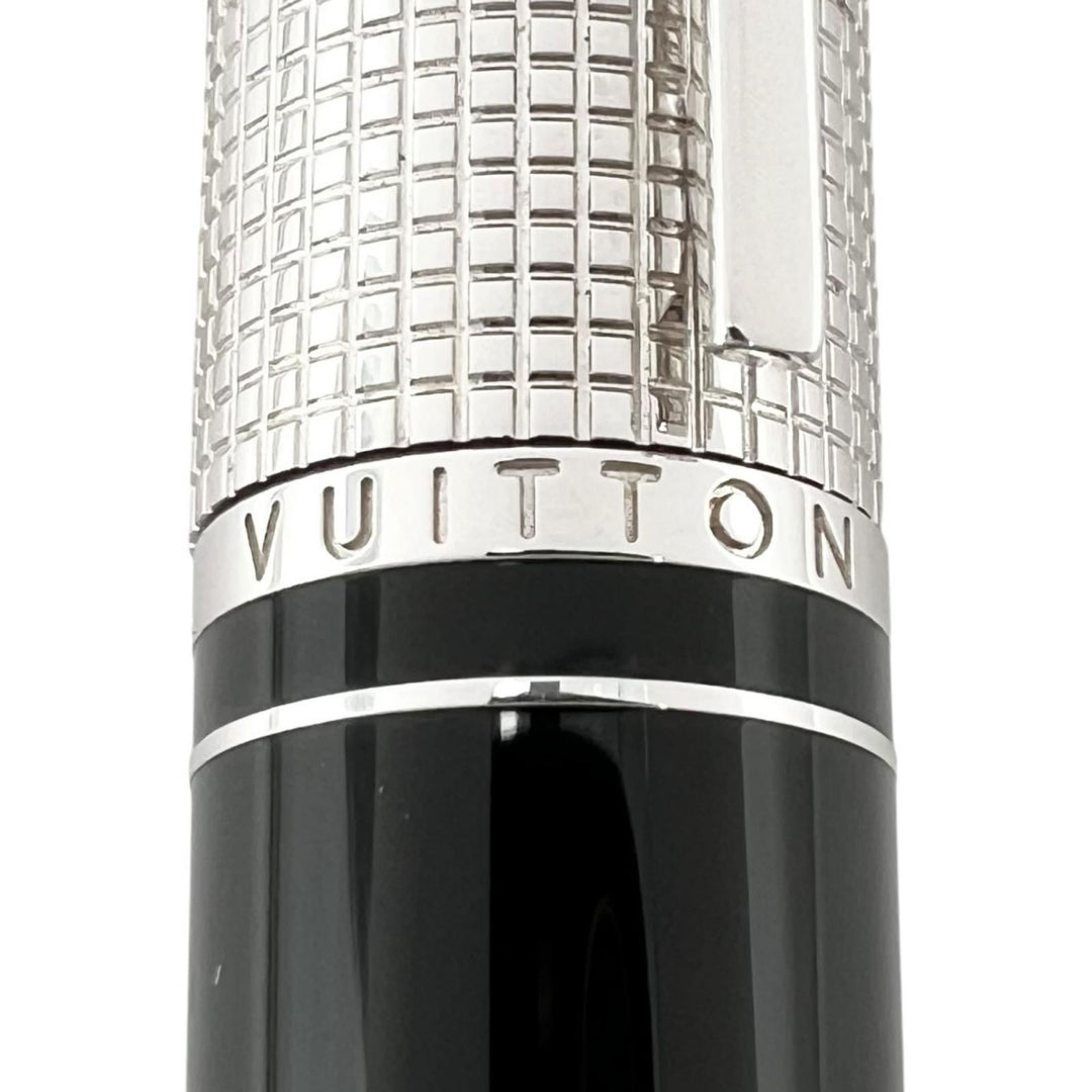Excellent LOUIS VUITTON Ballpoint pen Dog Tracker Twist type black mens