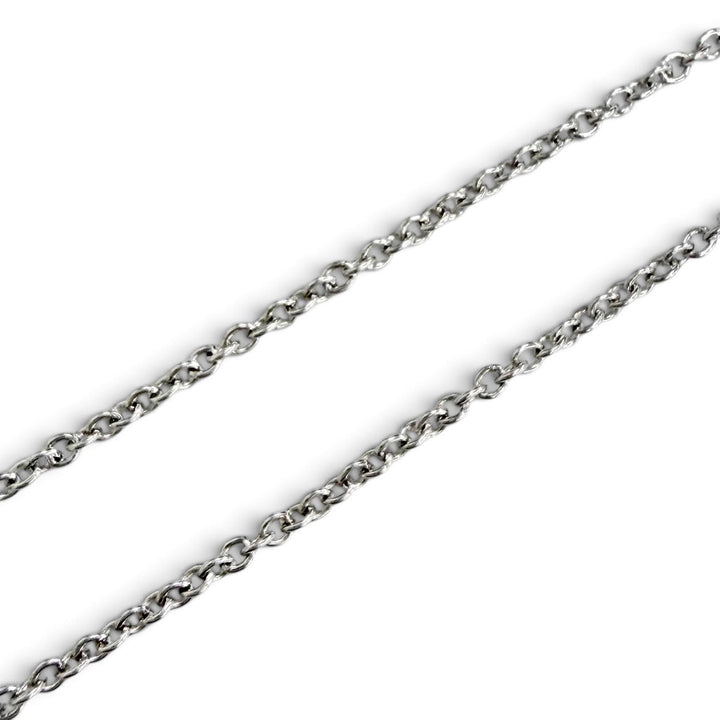 Great TIFFANY&Co. Metro Horseshoe Diamond Necklace, 750 (WG) White gold