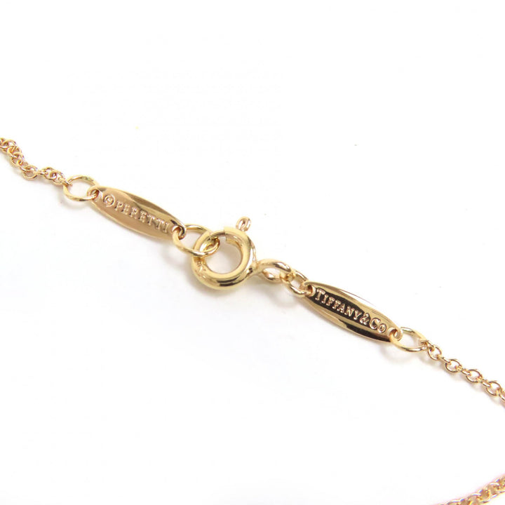 Excellent TIFFANY&Co. bracelet By the yard 1P Diamond 0.05ct Bracelet 750 (PG)