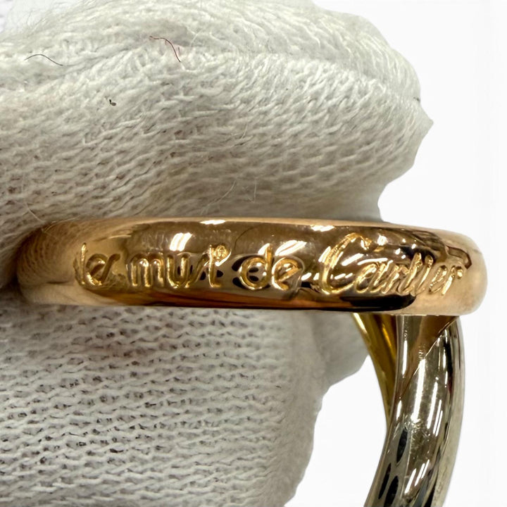 Excellent Cartier Ring ring Trinity classic ring Yellow Gold 750(YG PG WG) 56