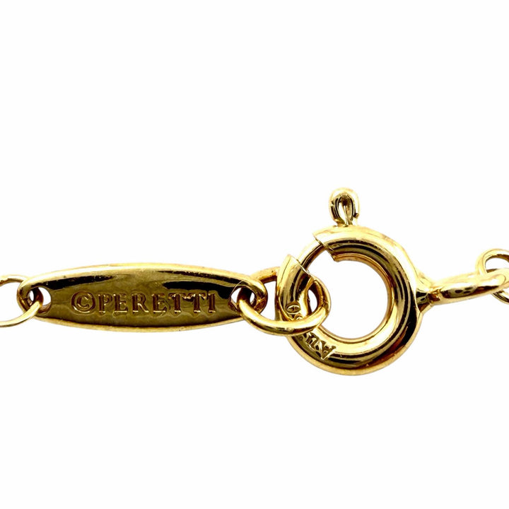 Great TIFFANY&Co. bracelet El Saperetti Yellow Gold 750 Women