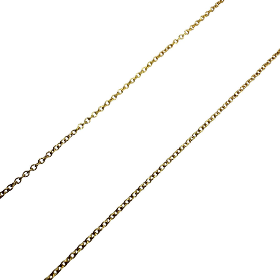 Excellent TIFFANY&Co. Necklace Small cross Necklace Yellow Gold 750 Women