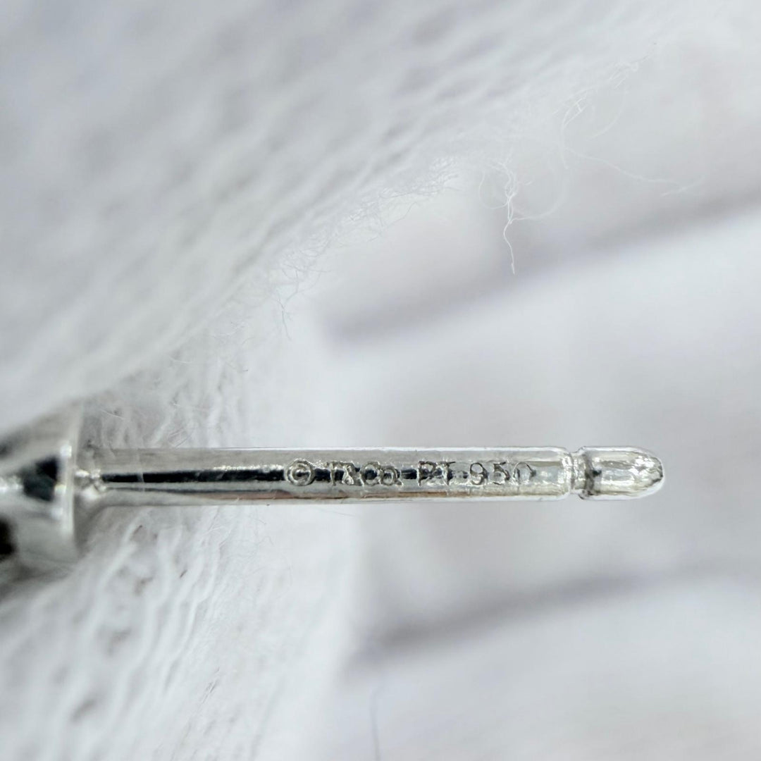 Excellent TIFFANY&Co. Pierce Stud Diamond Pierce purchased in May 2011. Platinum