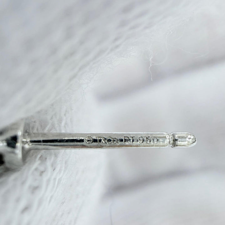 Excellent TIFFANY&Co. Pierce Stud Diamond Pierce purchased in May 2011. Platinum