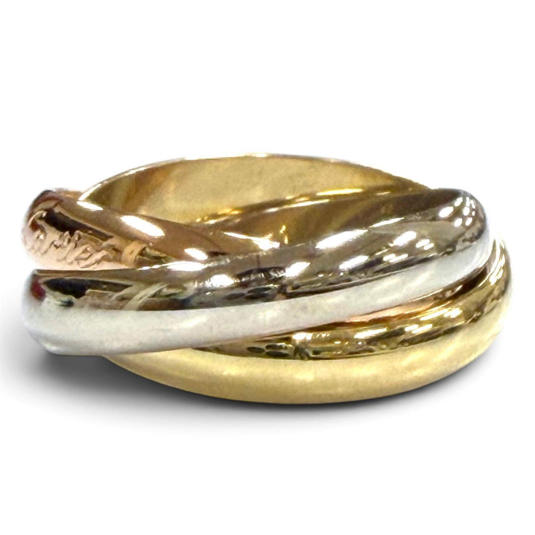 Excellent Cartier Ring ring Trinity Ring Classic Yellow Gold 750 Women