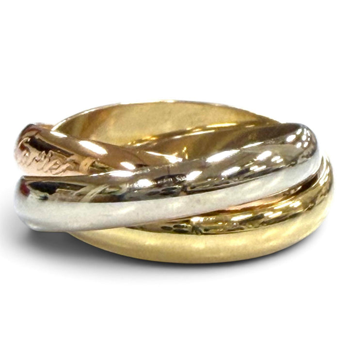 Excellent Cartier Ring ring Trinity Ring Classic Yellow Gold 750 Women
