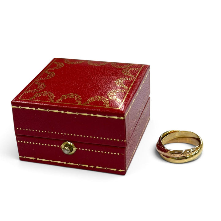 Excellent Cartier Ring ring Trinity Ring Classic Yellow Gold 750 Women