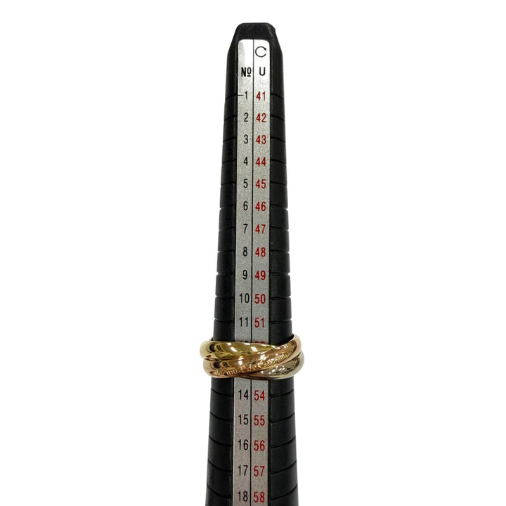 Excellent Cartier Ring ring Trinity Ring Classic Yellow Gold 750 Women