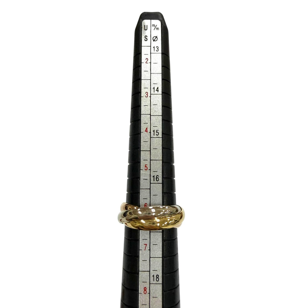 Excellent Cartier Ring ring Trinity Ring Classic Yellow Gold 750 Women