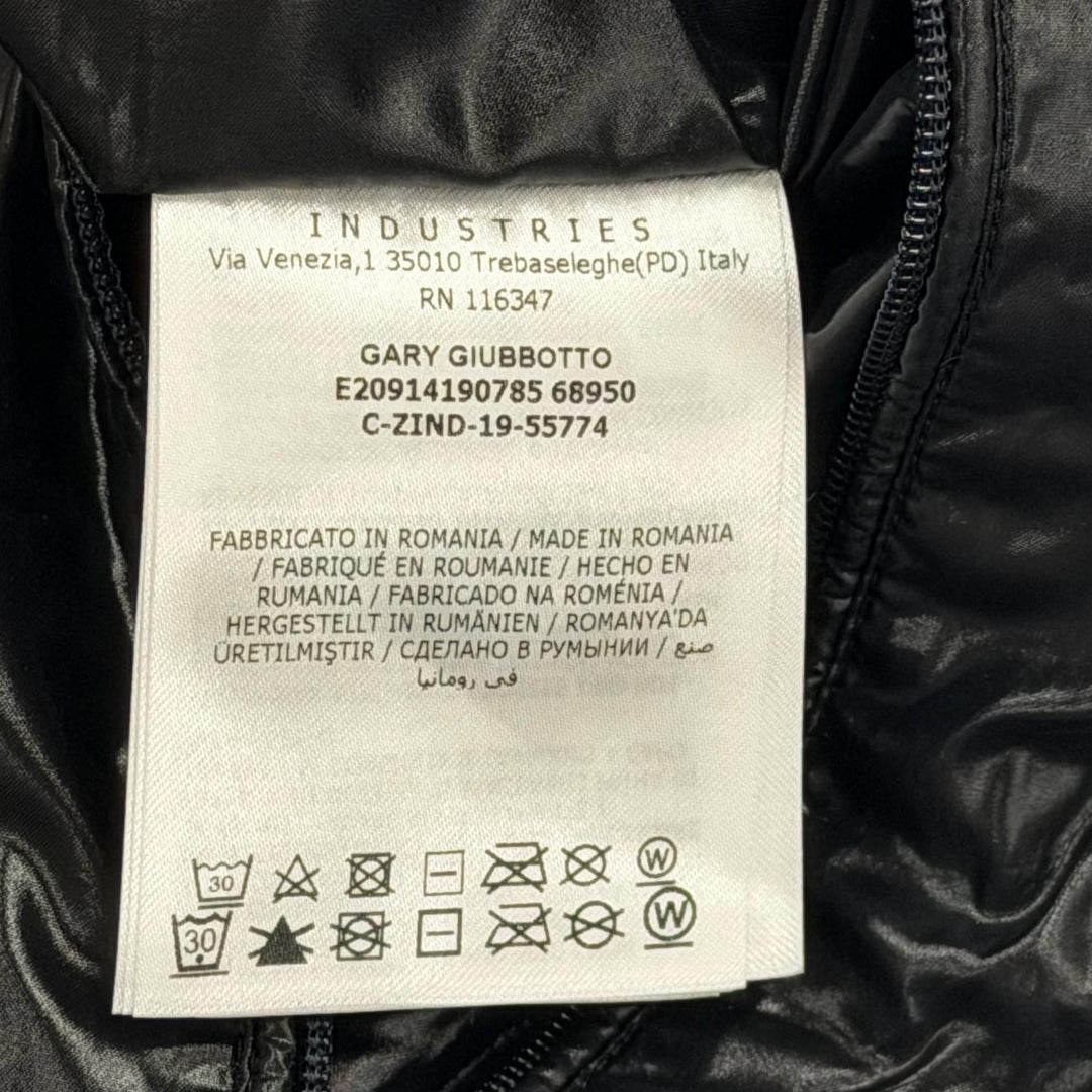 Great MONCLER Down jacket GARY Hooded with logo patch Navy Nylon mens 1