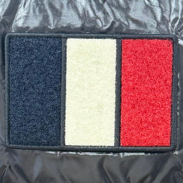 Great MONCLER Down jacket GARY Hooded with logo patch Navy Nylon mens 1
