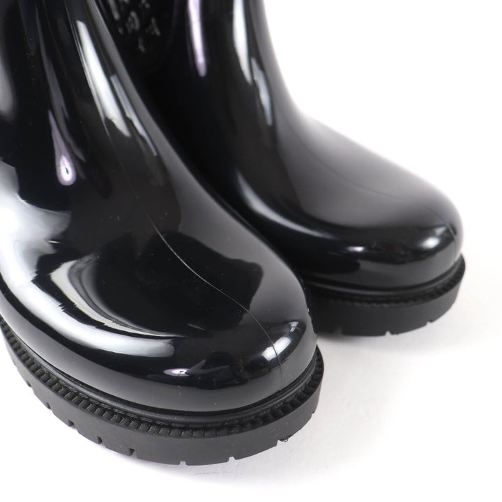 Excellent LOUIS VUITTON Knee-high boots Splash Line Monogram rubber 36