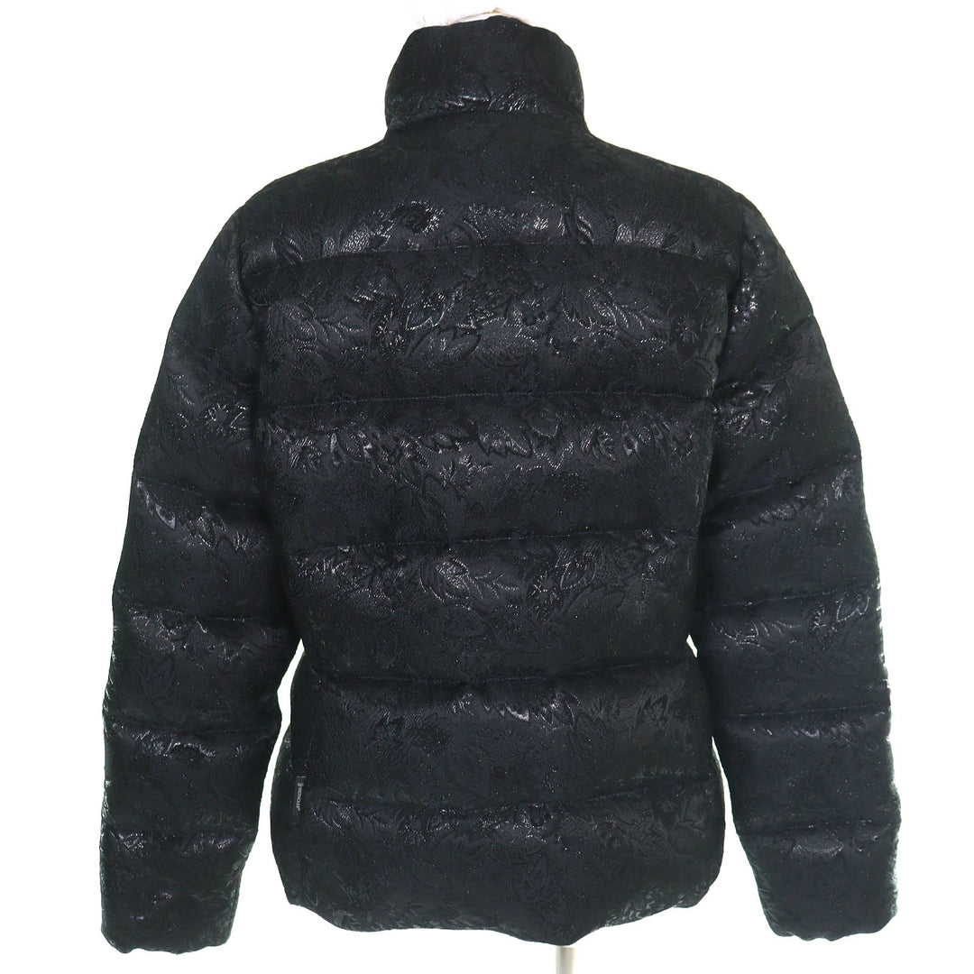 Great MONCLER Down jacket SARIETTE Flower Jacquard Stand Collar black 4