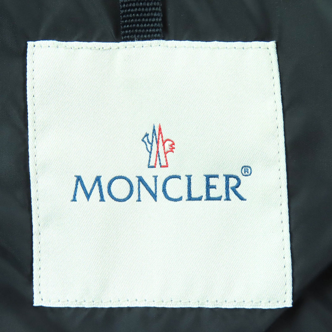 Great MONCLER Down jacket SARIETTE Flower Jacquard Stand Collar black 4
