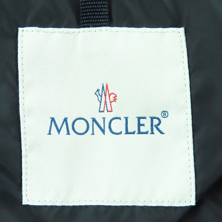 Great MONCLER Down jacket SARIETTE Flower Jacquard Stand Collar black 4