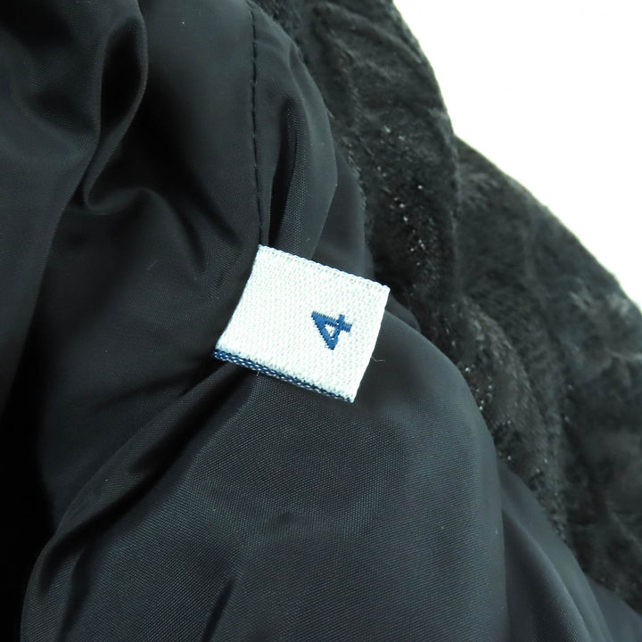 Great MONCLER Down jacket SARIETTE Flower Jacquard Stand Collar black 4