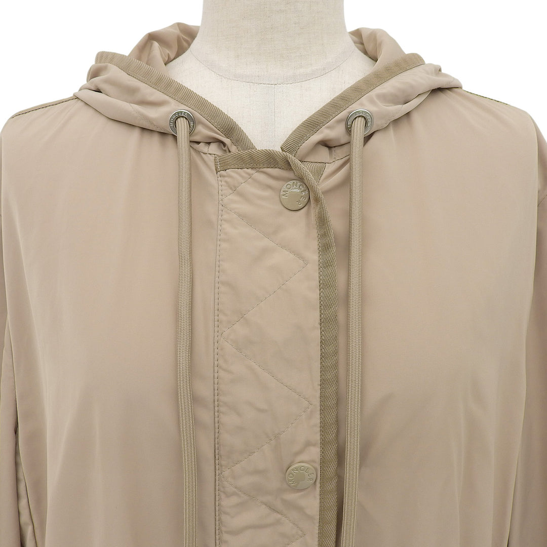 Great MONCLER Nylon jacket LEPRIS beige polyester Women 2