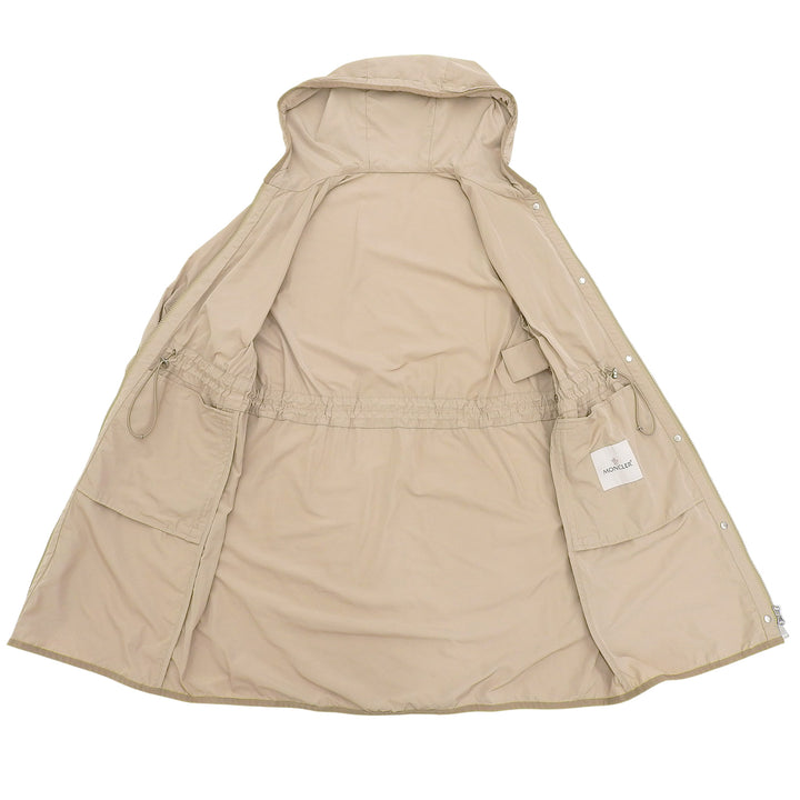 Great MONCLER Nylon jacket LEPRIS beige polyester Women 2