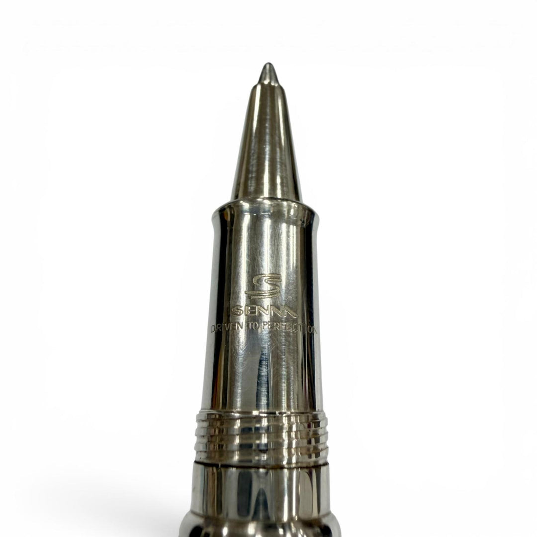 Great Montegrappa Ballpoint pen Ayrton Senna Silver 925 mens