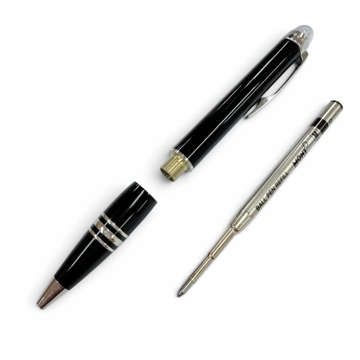 Great MONTBLANC Ballpoint pen Starwalker 1P Diamond 100th Anniversary Twist Ring