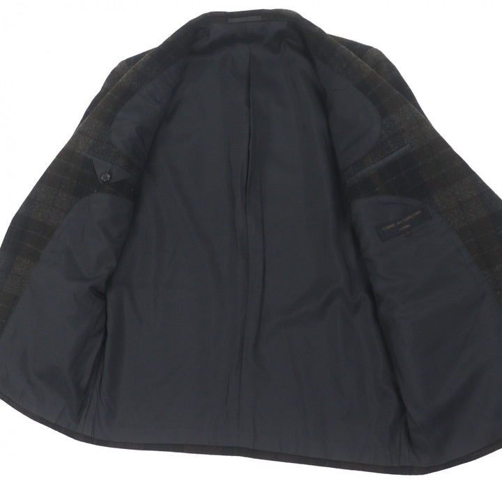 Excellent COMME des GARCONS HOMME PLUS tailored jacket black wool mens M