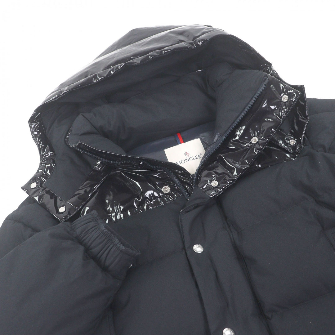 Great MONCLER Down jacket CHARDON GIUBBOTTO Logo patch Dark navy