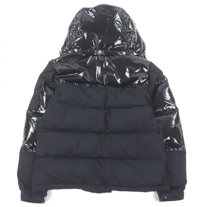 Great MONCLER Down jacket CHARDON GIUBBOTTO Logo patch Dark navy
