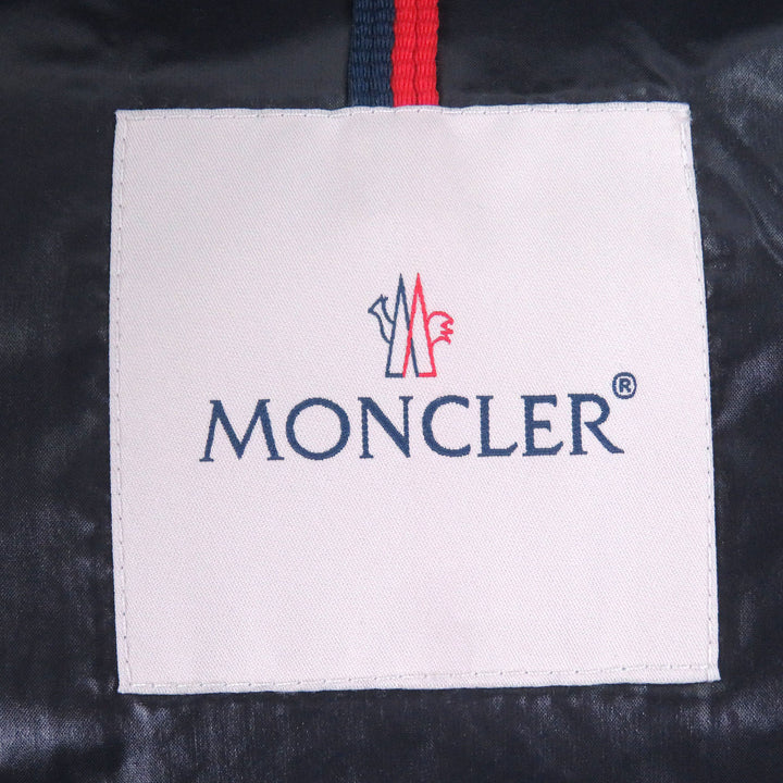 Great MONCLER Down jacket CHARDON GIUBBOTTO Logo patch Dark navy