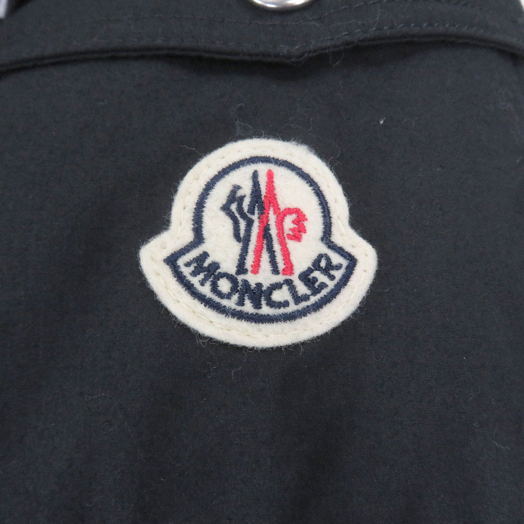 Great MONCLER Down jacket CHARDON GIUBBOTTO Logo patch Dark navy