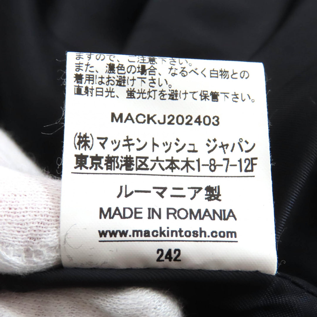 Pristine Mackintosh Chester coat HUMBIE CHESTER COCOON wool 4 L242MO1149FM2K