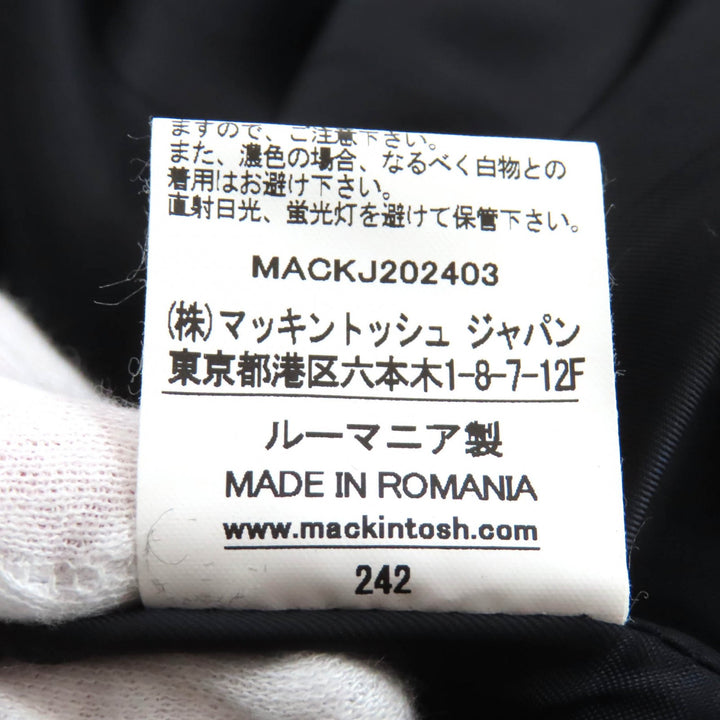 Pristine Mackintosh Chester coat HUMBIE CHESTER COCOON wool 4 L242MO1149FM2K