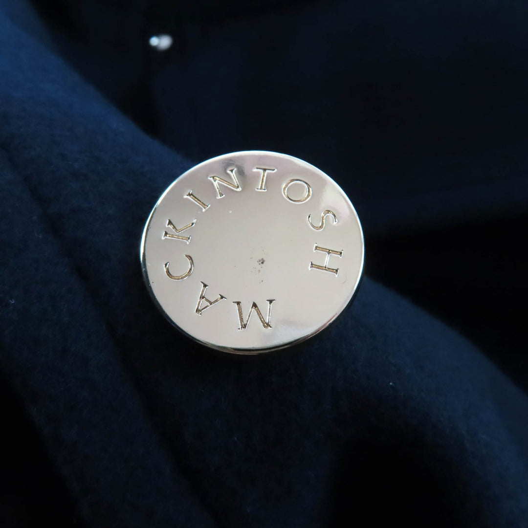 Excellent Mackintosh Chester coat HUMBIE CHESTER COCOON wool 4 L242MO1149FM2K