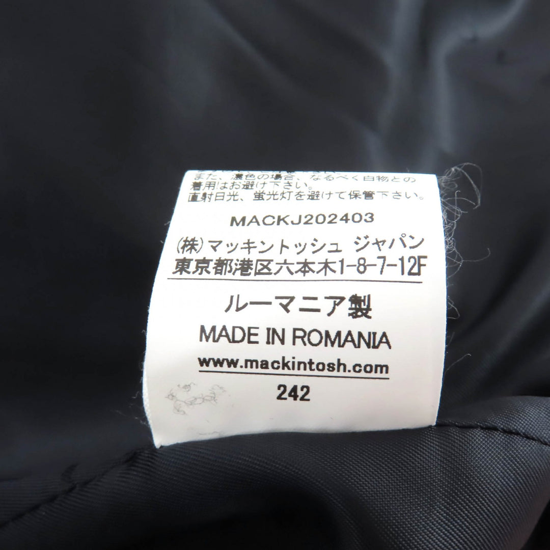 Excellent Mackintosh Chester coat HUMBIE CHESTER COCOON wool 4 L242MO1149FM2K