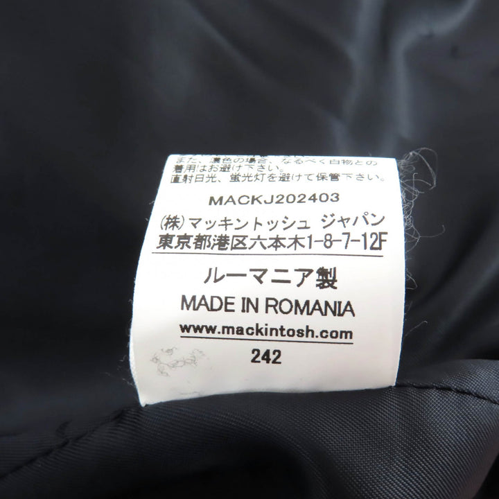 Excellent Mackintosh Chester coat HUMBIE CHESTER COCOON wool 4 L242MO1149FM2K