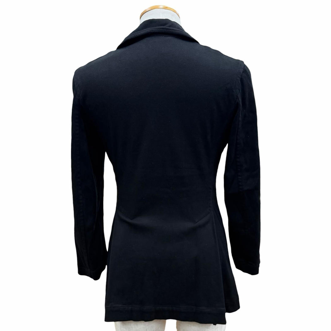 Excellent COMME des GARCONS HOMME PLUS coat black Rayon mens S AD2007