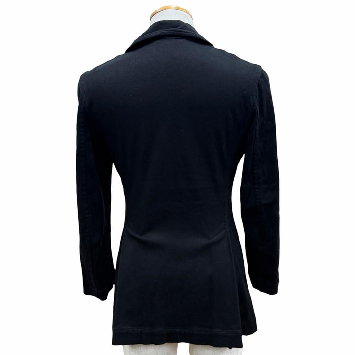 Excellent COMME des GARCONS HOMME PLUS coat black Rayon mens S AD2007