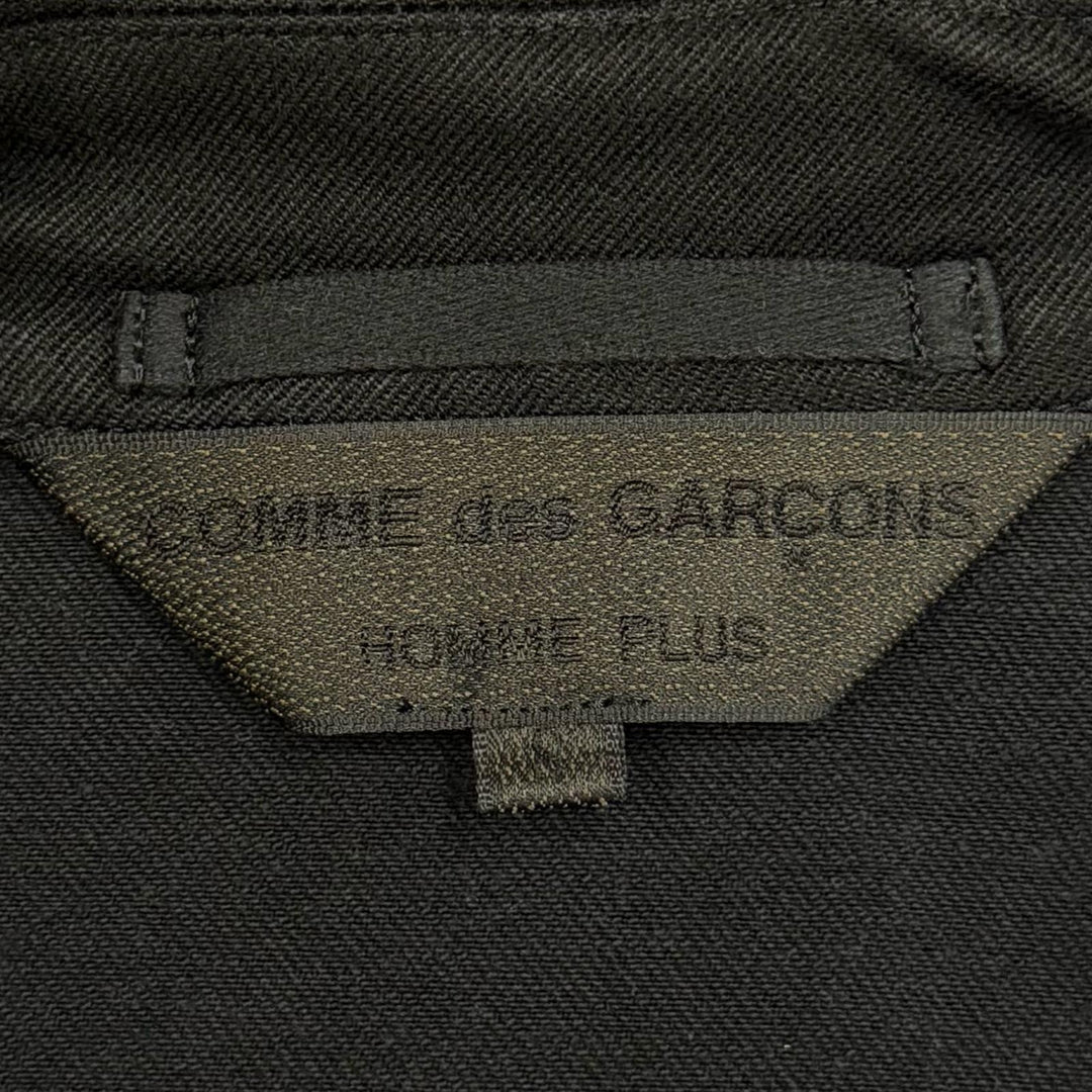 Excellent COMME des GARCONS HOMME PLUS coat black Rayon mens S AD2007
