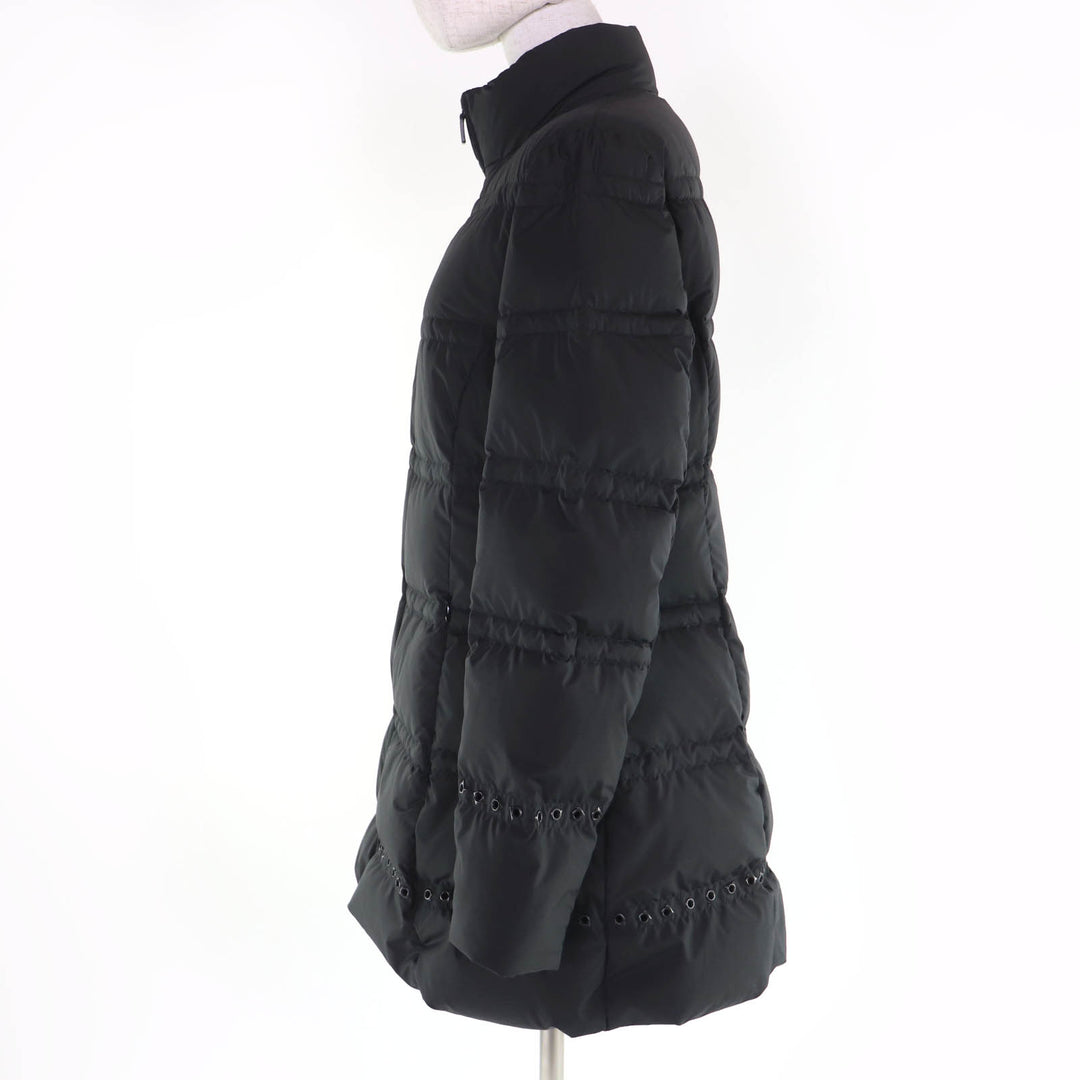 Great Salvatore Ferragamo down coat GanciniMetal ZIP UP black polyester Women 40