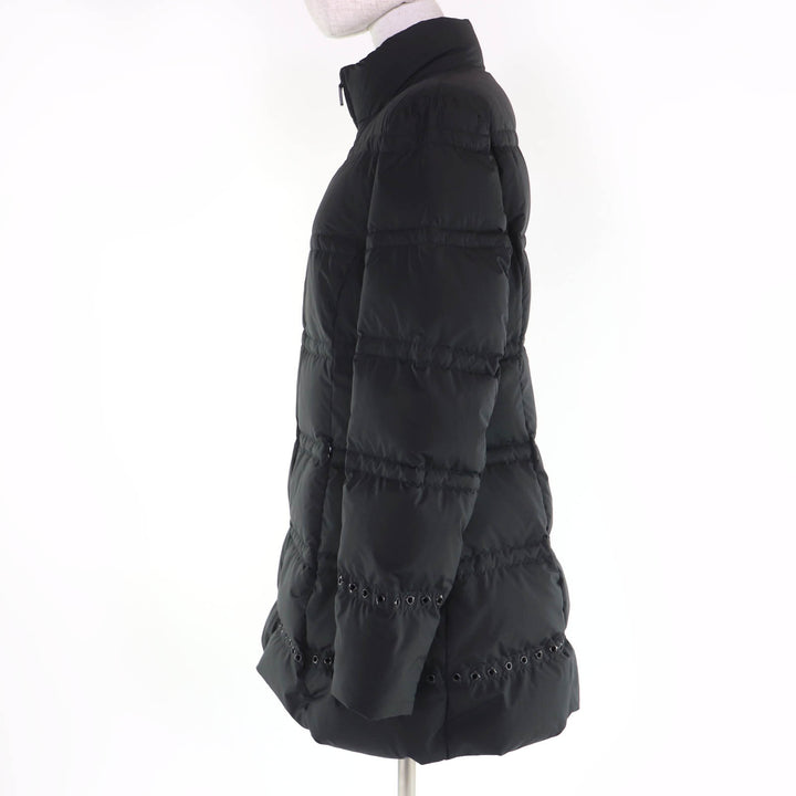 Great Salvatore Ferragamo down coat GanciniMetal ZIP UP black polyester Women 40