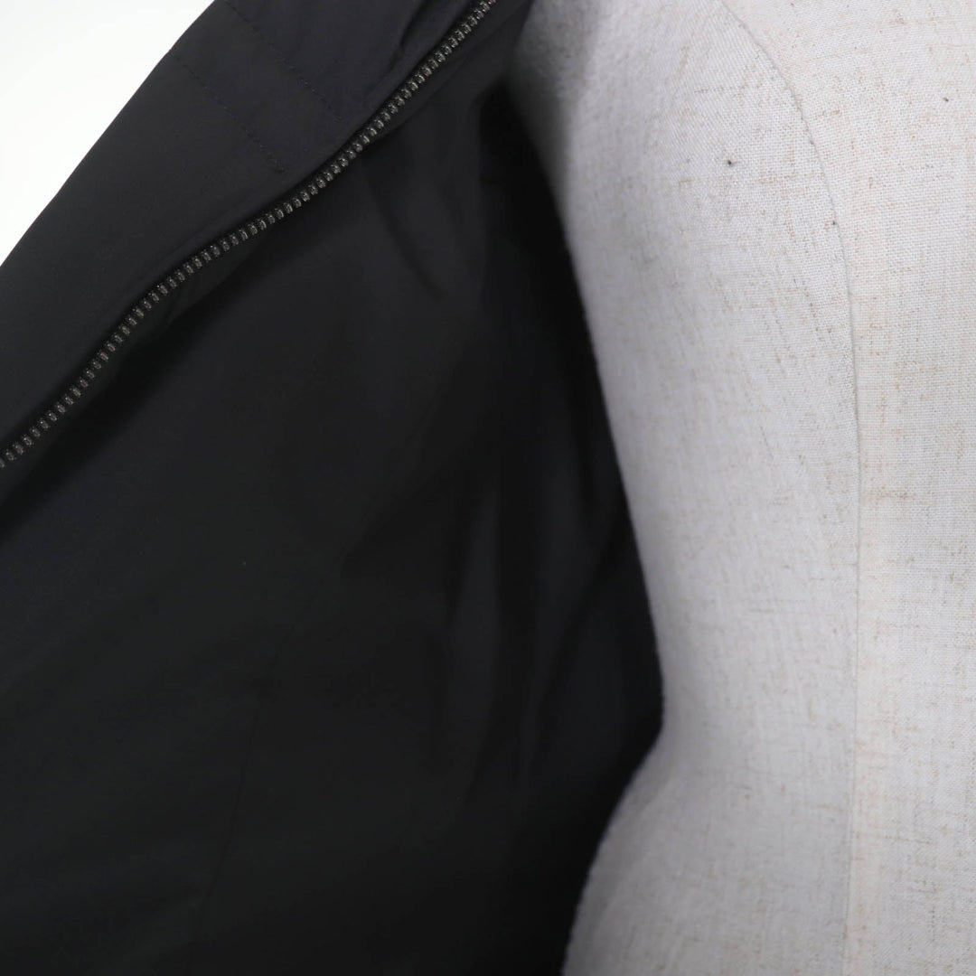 Great Salvatore Ferragamo down coat GanciniMetal ZIP UP black polyester Women 40