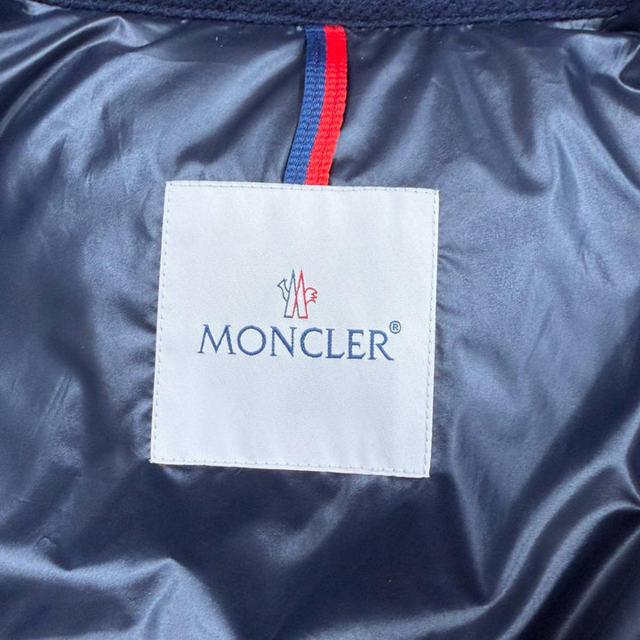 Excellent MONCLER Down jacket LADURNS Brown wool mens 0
