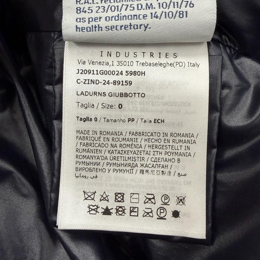 Excellent MONCLER Down jacket LADURNS Brown wool mens 0
